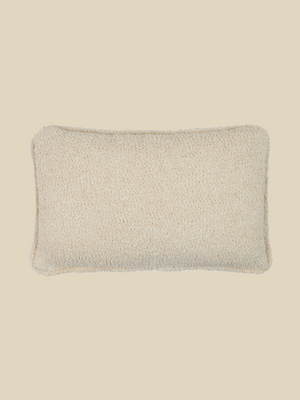 Silvia Blue Cotton Boucle Cushion