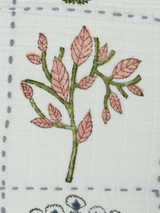 Sayani Embroidered Cotton Cushion
