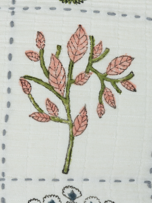 Sayani Embroidered Cotton Cushion