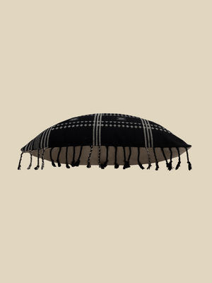 Kayali Black Cotton Cushion