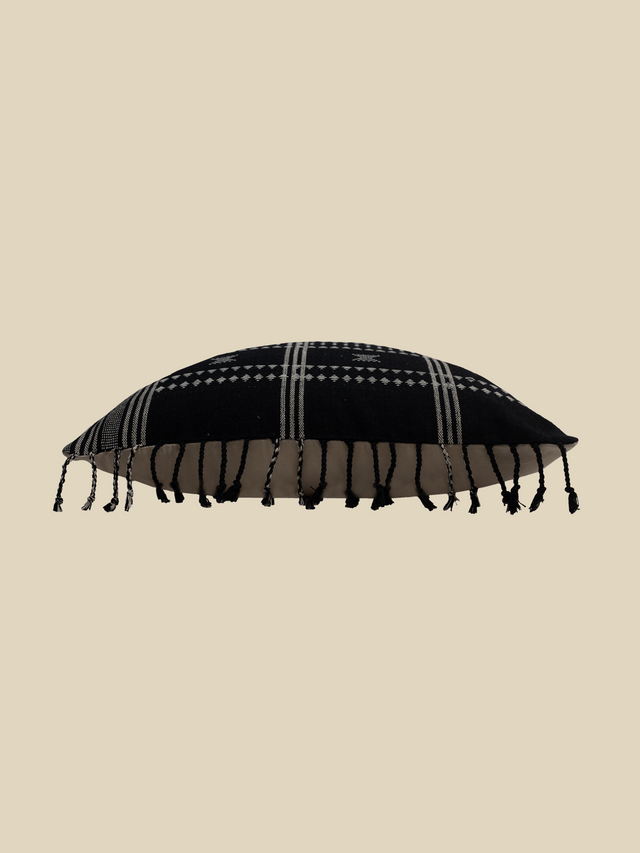 Kayali Black Cotton Cushion