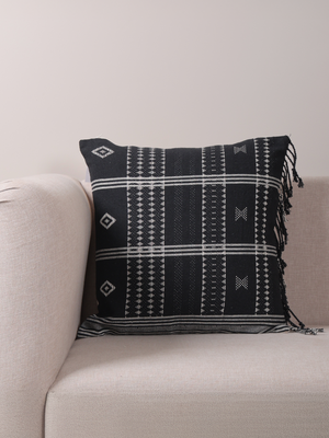 Kayali Black Cotton Cushion