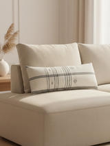 Kayali Black & White Cotton Cushion