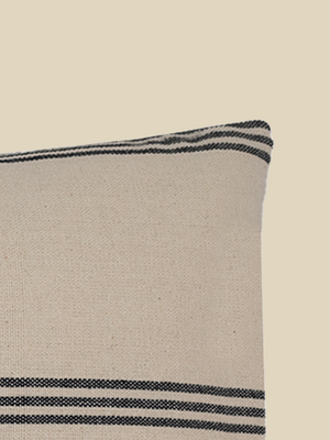 Kayali Black & White Cotton Cushion