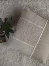 Lyric Cotton-Wool Cushion