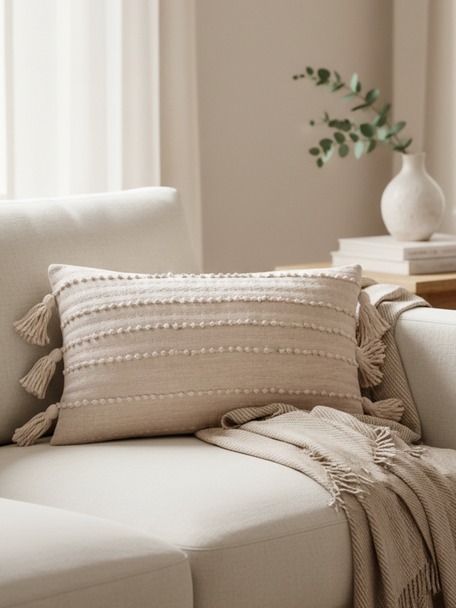 Sable Cotton Cushion