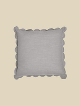 Zina Cotton-Linen Grey Cushion