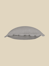 Zina Cotton-Linen Grey Cushion