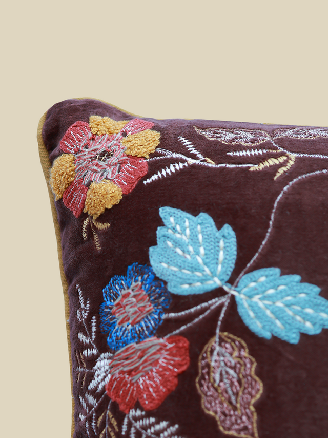 Maple Velvet Cushion