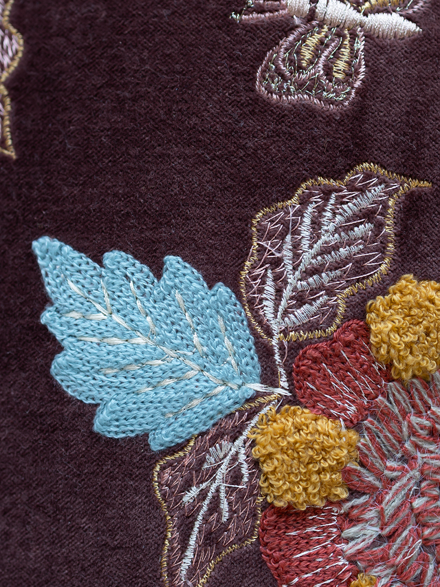 Maple Velvet Cushion