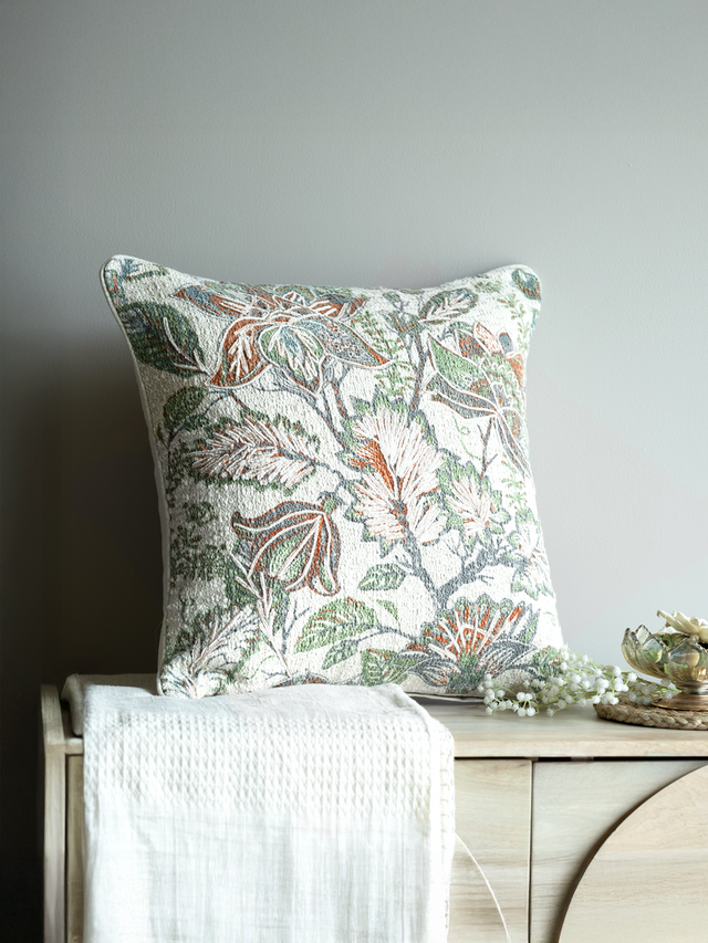 Willow Cotton Linen Blend Cushion