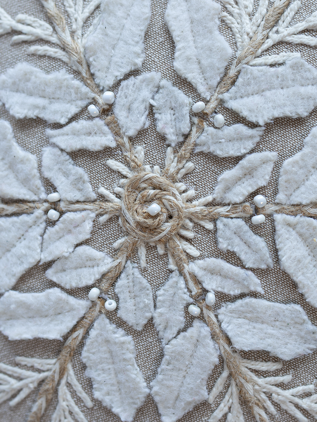 Festive Joy Cotton Chambray Cushion