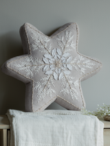 Festive Joy Cotton Chambray Cushion