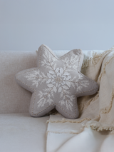 Festive Joy Cotton Chambray Cushion