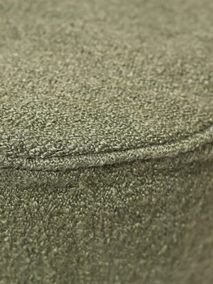 Oliva Green Pouffe