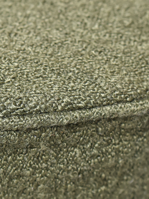 Oliva Green Pouffe