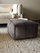 Verdure Brown Cotton Pouffe