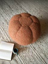 Linden Rust Pouffe