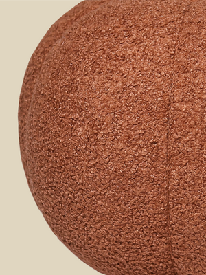 Linden Rust Pouffe