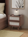 Kael Two Drawer Bedside Table - Walnut