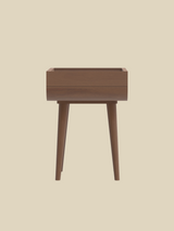 Kael Bedside Table - Walnut