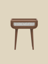 Kael Bedside Table - Walnut