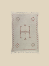 Ivy Embroidered Cotton Throw