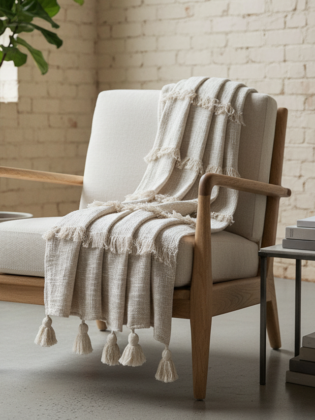 Omo Woven Cotton Throw