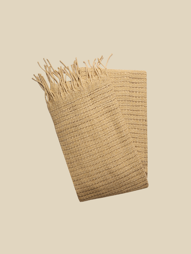 Marigold Cotton Throw