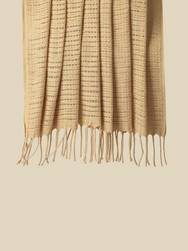 Marigold Cotton Throw