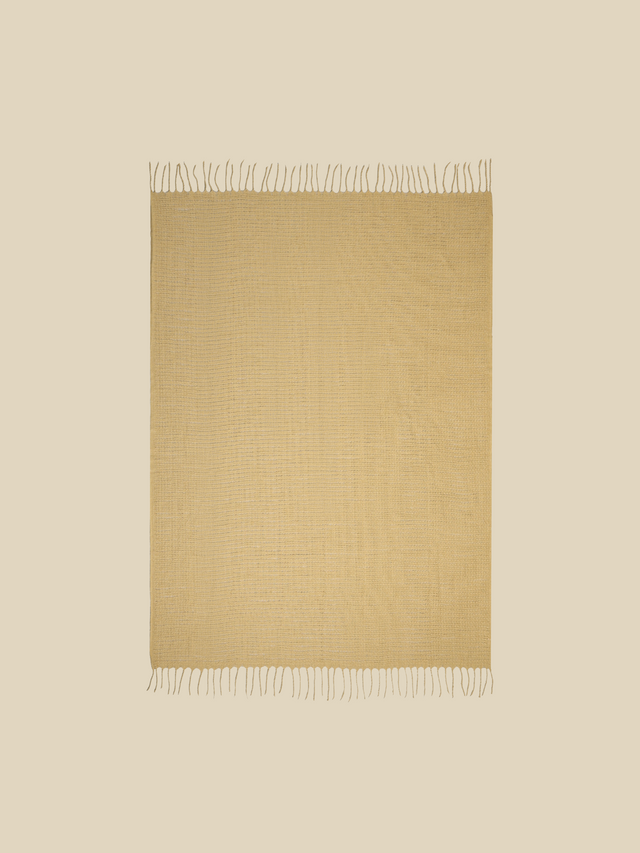 Marigold Cotton Throw