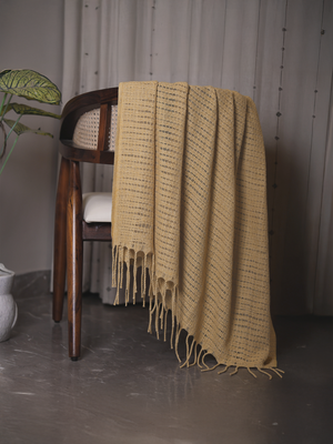 Marigold Cotton Throw