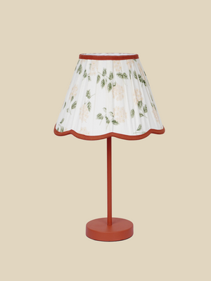 Selena Rust Metal Table Lamp