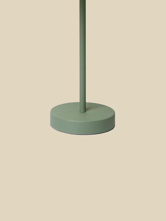 Selena Green Metal Table Lamp