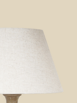 Solace Distressed Wooden Table Lamp