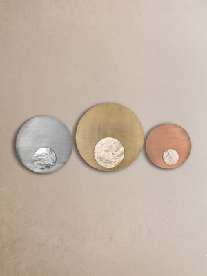 Orion Marble Inlay Wall Panel Set