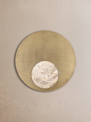 Orion Marble Inlay Wall Panel Set