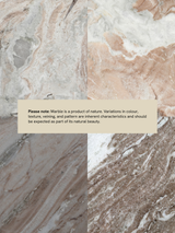 Aster Toronto Marble Side Table