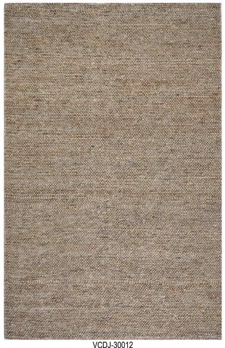 Cameron Brown Hand Woven Wool-Jute Rug