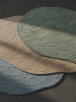 Nayra Hand-woven Scalloped Rug - Beige