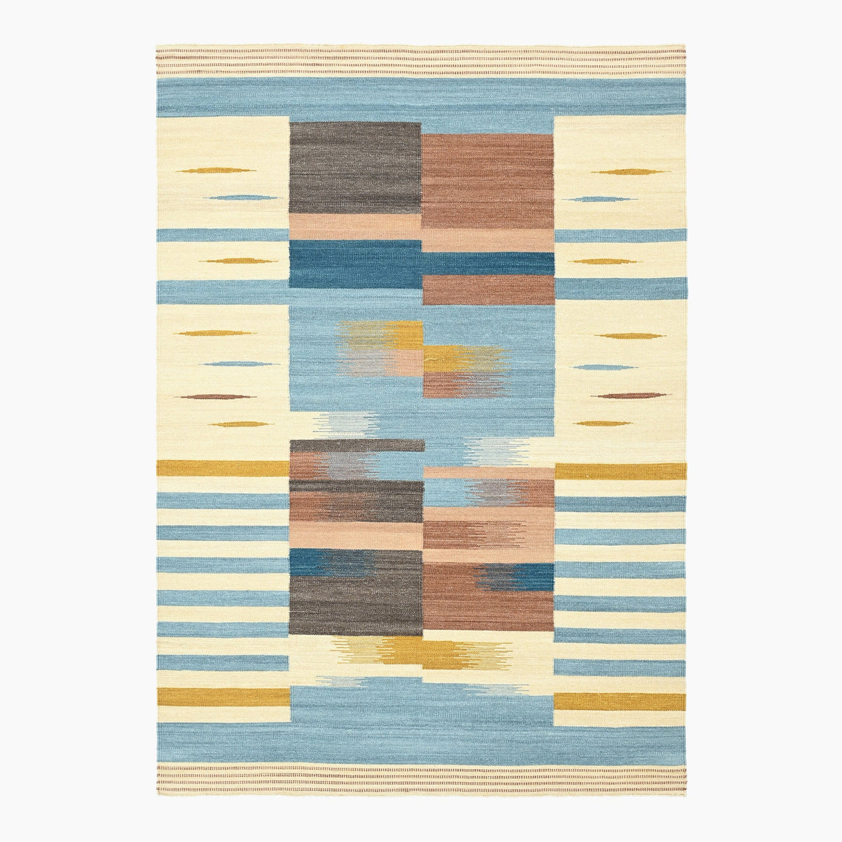 Alvira Wool and Cotton Kilim